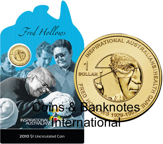 2010 Australia $1 (Fred Hollows)